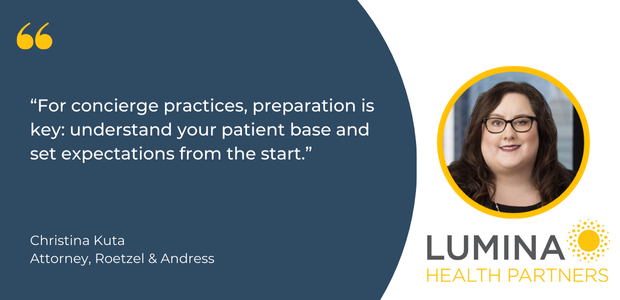 Concierge Medicine and the Law: Insights for Full and Hybrid Practices