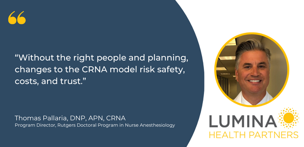 Evolving Anesthesia Care Models: Leveraging CRNAs for Sustainable Coverage