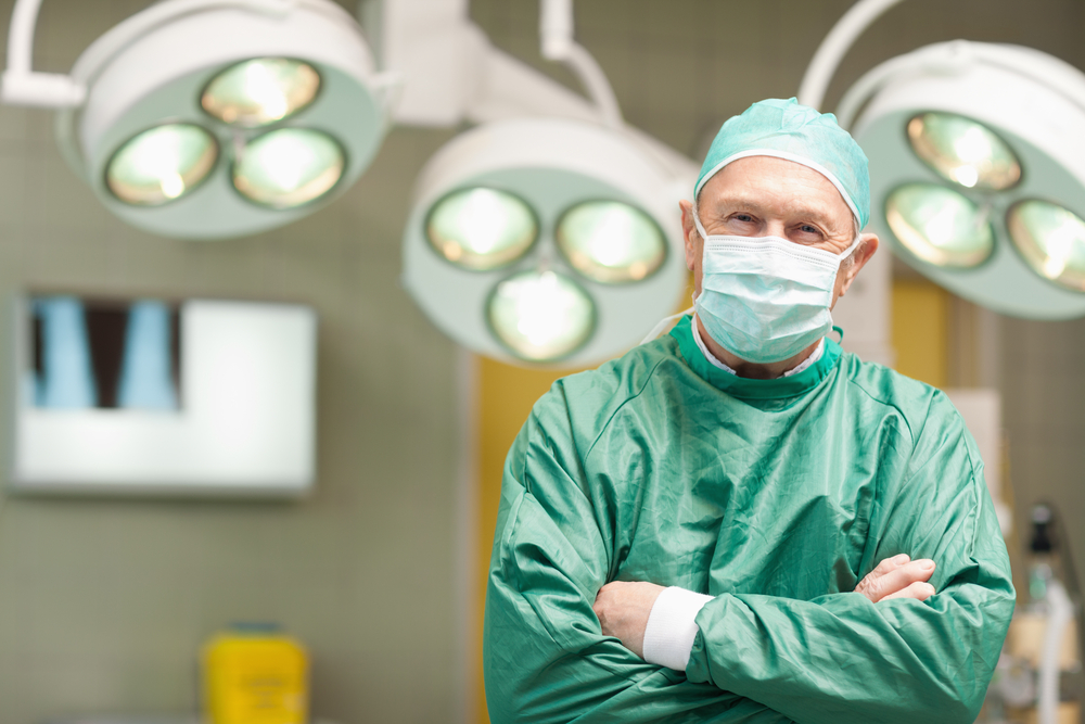 Male surgeon in Operating Room