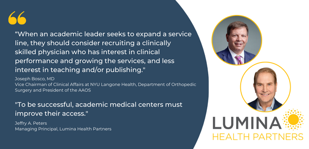 The Key Relationship Between Academic and Clinical Medicine
